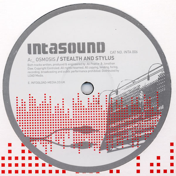 Stealth & Stylus - Osmosis / No Way Out - Vinyl Record 12" image 1