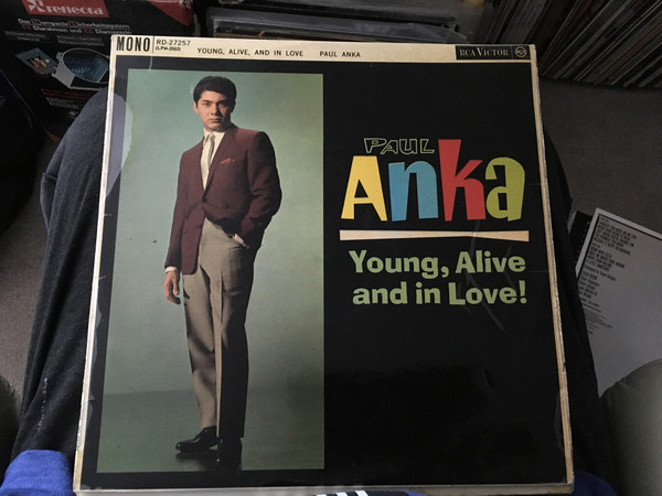 Paul Anka - Young, Alive, And In Love - Used Vinyl Record image 1