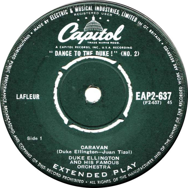 Duke Ellington And H - "Dance To The Duke!"  (No. 2) - Used Vinyl Record image 1