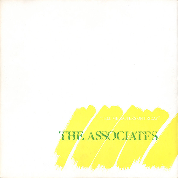 Associates - Tell Me Easter's On Friday - Used Vinyl Record 12" image 1