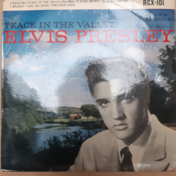 Elvis Presley - Peace In The Valley - Used Vinyl Record 7" image 1