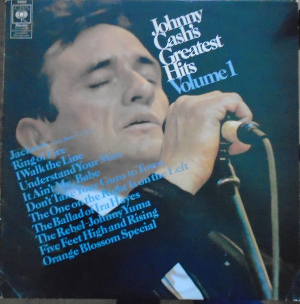 Johnny Cash - Greatest Hits Volume 1 - Used Vinyl Record image 1