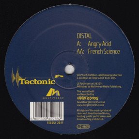 Distal - Angry Acid / French Science - Vinyl Record 12" image 1