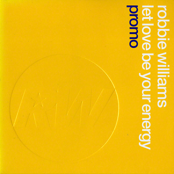 Robbie Williams - Let Love Be Your Energy - Used CD image 1