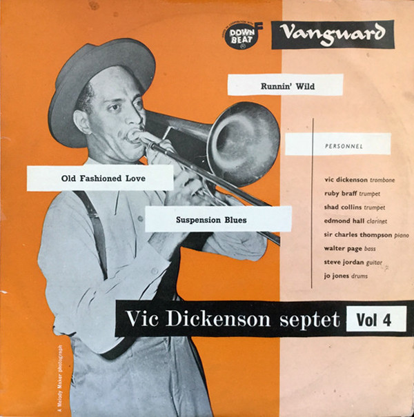 Vic Dickenson Septet - : Vol 4 with guest star Ruby Braff - Used Vinyl image 1