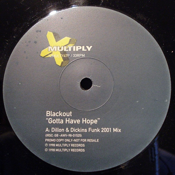 Blackout - Gotta Have Hope - Used Vinyl Record 12" image 1