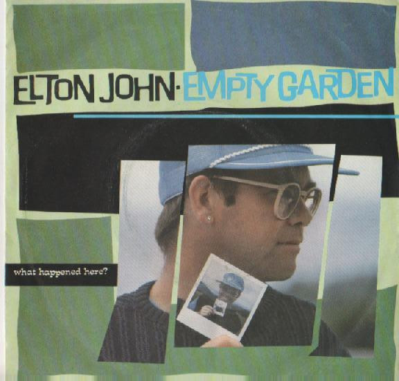 Elton John - Empty Garden - Used Vinyl Record 7" image 1