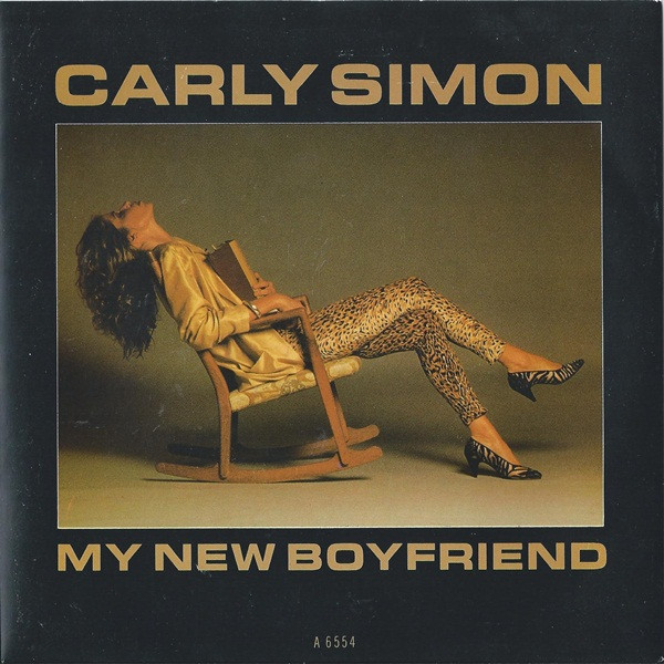 Carly Simon - My New Boyfriend - Used Vinyl Record 7" image 1