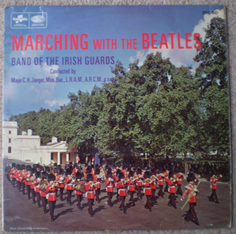 Band Of The Irish Gu - Marching With The Beatles - Used Vinyl Record image 1