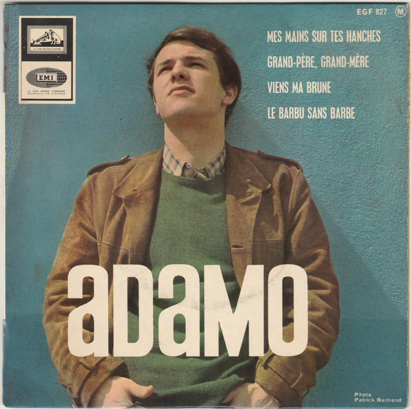 Adamo - Mes Mains Sur Tes Hanches - Used Vinyl Record 7" image 1