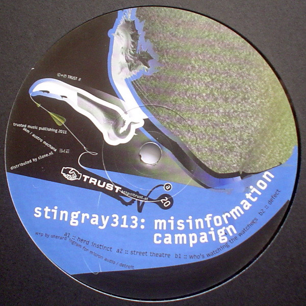 DJ Stingray - Misinformation Campaign - Vinyl Record 12" image 1