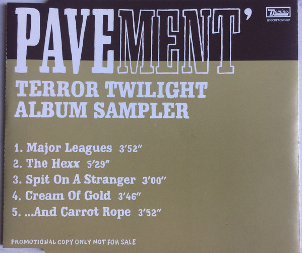 Pavement - Terror Twilight Album Sampler - Used CD image 1