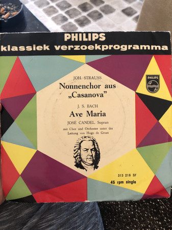 Jose Candel - Nuns' Chorus From "Casanova" / Ave Maria - Used Vinyl R image 1