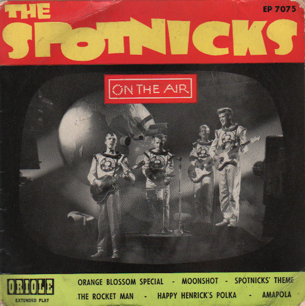Spotnicks - On The Air - Used Vinyl Record 7" image 1