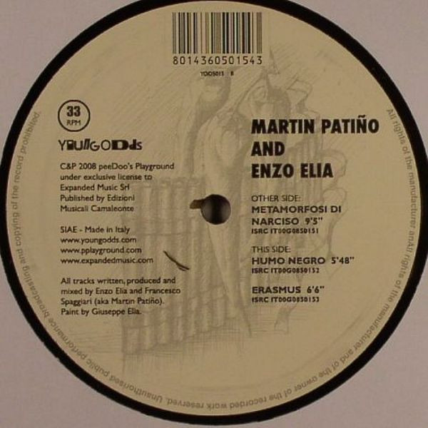 Martin Patino & Enzo - Metamorfosi Di Narciso - Vinyl Record 12" image 1