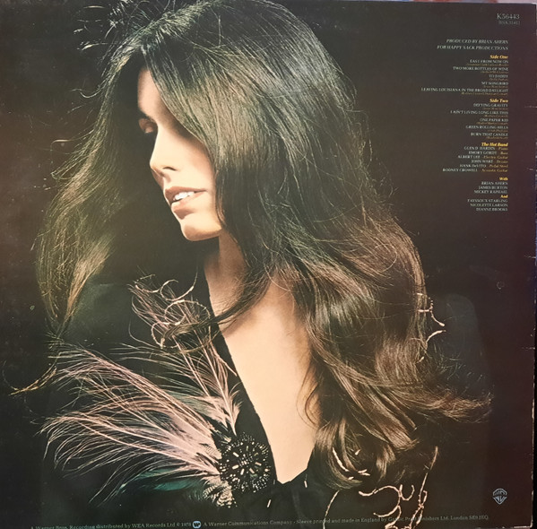Emmylou Harris - Quarter Moon In A Ten Cent Town - Used Vinyl Record image 1
