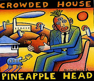 Crowded House - Pineapple Head - Used CD image 1