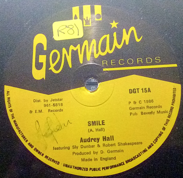 Audrey Hall - Smile - Used Vinyl Record 12" image 1