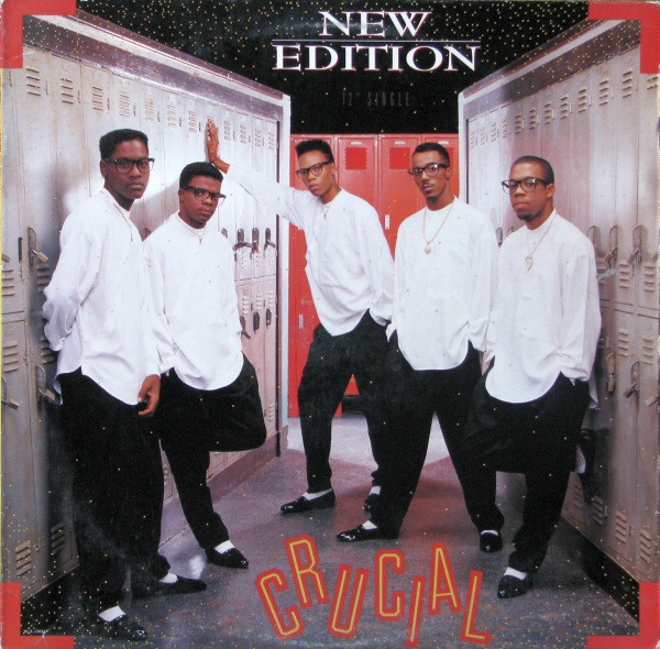 New Edition - Crucial - Used Vinyl Record 12" image 1