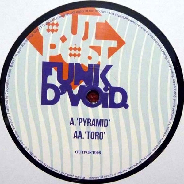 Funk D'Void - Pyramid / Toro - Vinyl Record 12" image 1