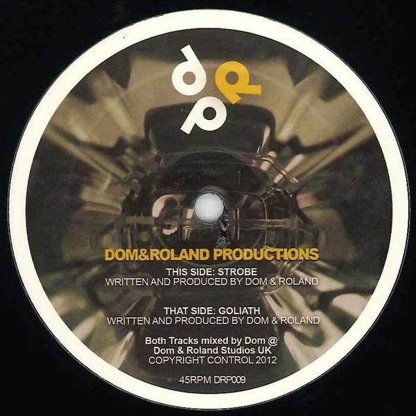 Dom & Roland - Strobe / Goliath - Vinyl Record 12" image 1