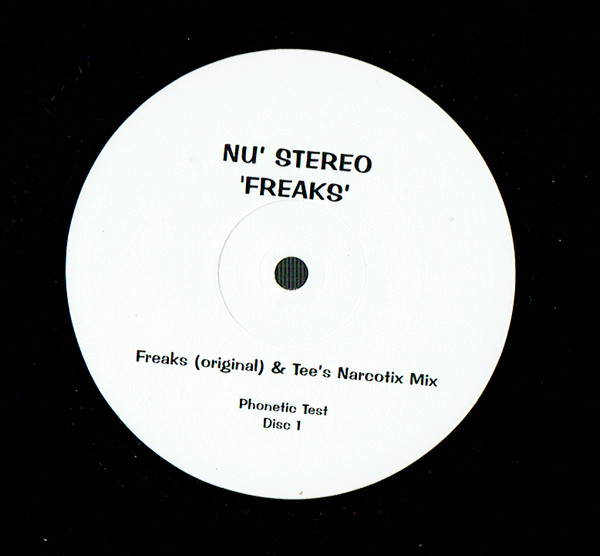 Nu' Stereo - Freaks (Disc 1) - Used Vinyl Record 12" image 1