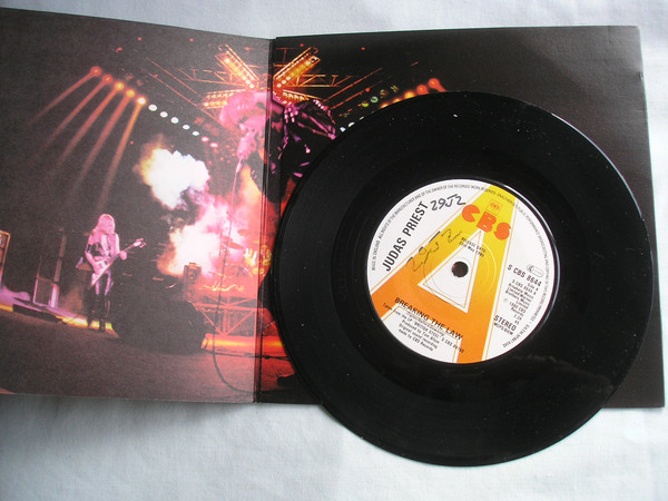 Judas Priest - Breaking The Law - Used Vinyl Record 7" image 1
