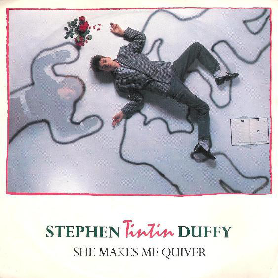 Stephen Duffy - She Makes Me Quiver - Used Vinyl Record 7" image 1