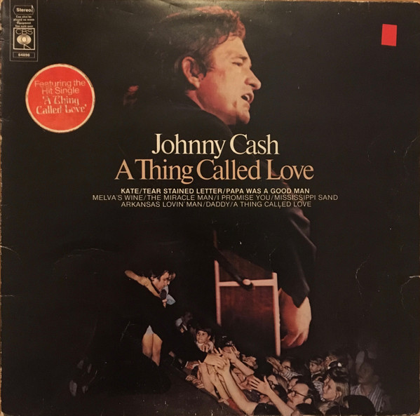 Johnny Cash - A Thing Called Love - Used Vinyl Record image 1