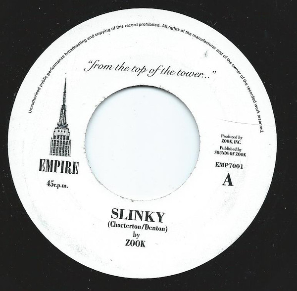 Zook - Slinky - Used Vinyl Record 7" image 1