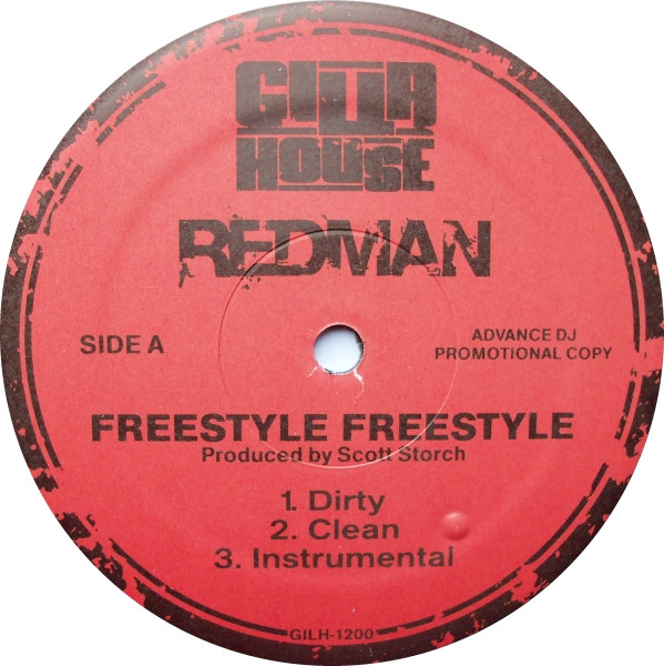 Redman - Freestyle Freestyle / Walk In Gutta - Vinyl Record 1 image 1