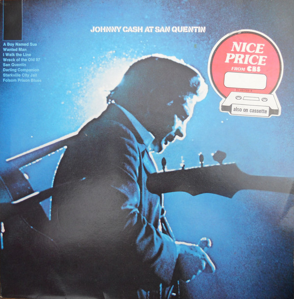 Johnny Cash - At San Quentin - Used Vinyl Record image 1