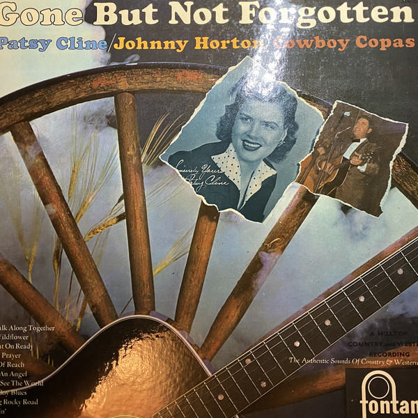 Patsy Cline - Gone But Not Forgotten - Used Vinyl Record image 1