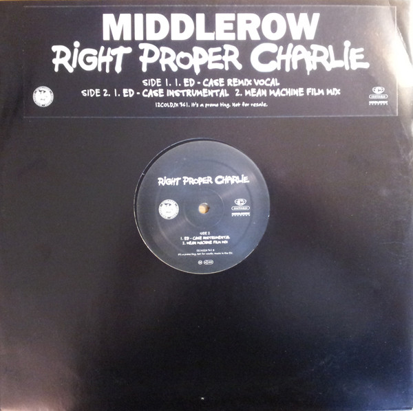 Middlerow - Right Proper Charlie - Vinyl Record 12" image 1