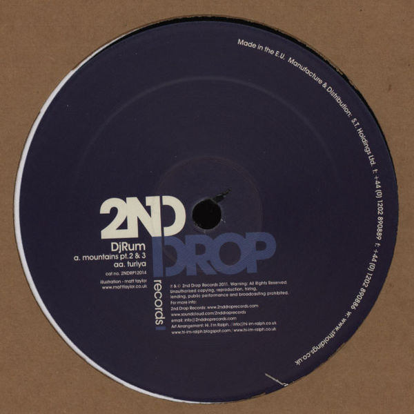 DJ Rum - Mountains EP (Part 2) - Vinyl Record 12" image 1