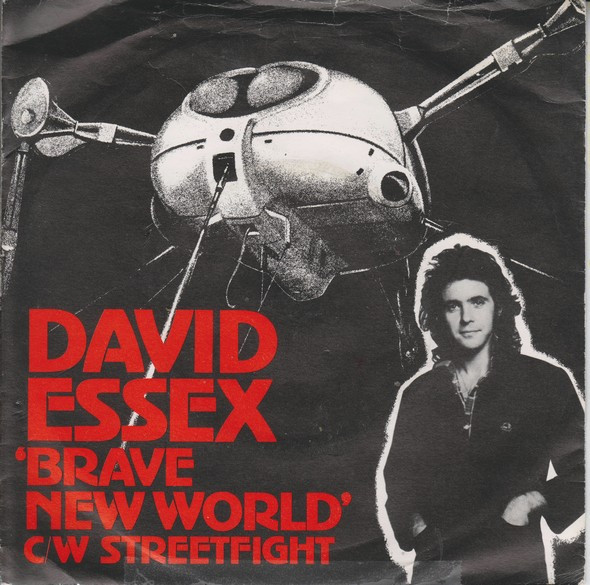 David Essex - Brave New World - Used Vinyl Record 7" image 1