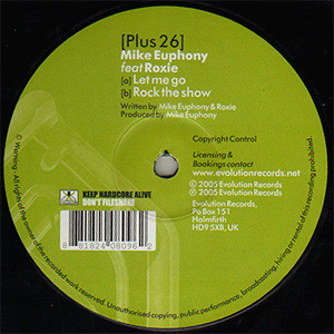 Mike Euphony - Let Me Go / Rock The Show - Used Vinyl Record 12" image 1