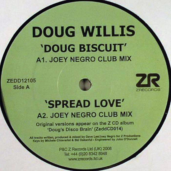 Doug Willis - Doug Biscuit / Spread Love / Dougswana - Vinyl Record 1 image 1