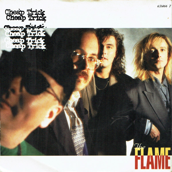 Cheap Trick - Flame - Used Vinyl Record 7" image 1