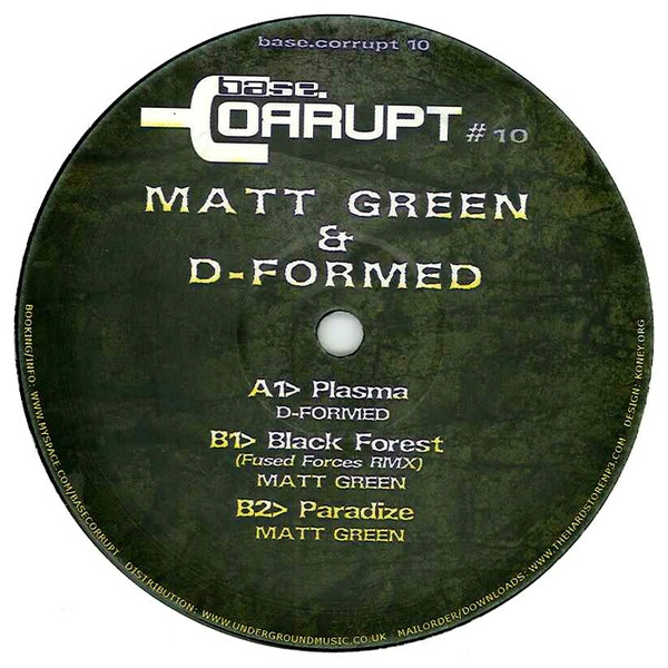 Matt Green - Base.Corrupt #10 - Vinyl Record 12" image 1