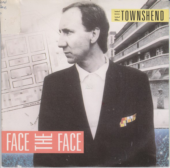 Pete Townshend - Face The Face - Used Vinyl Record 7" image 1