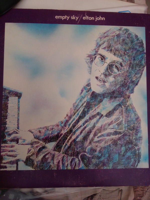 Elton John - Empty Sky - Used Vinyl Record image 1