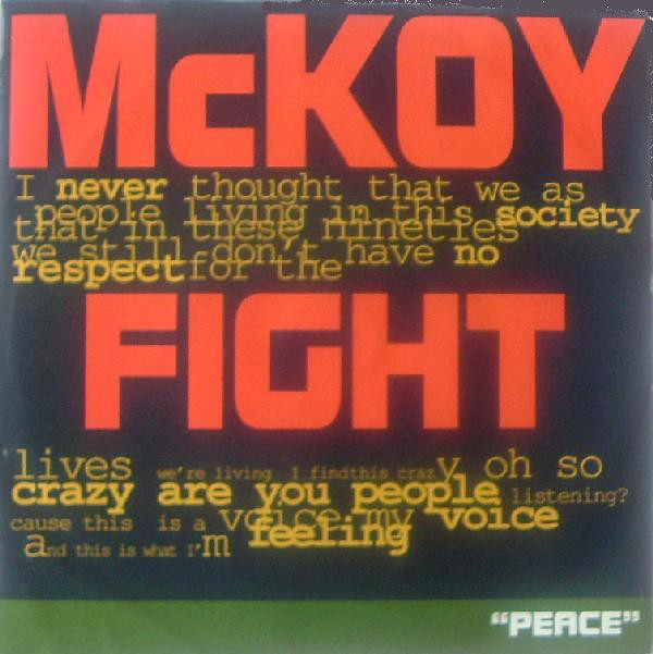 McKoy - Fight - Used Vinyl Record 7" image 1