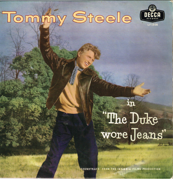 Tommy Steele - Duke Wore Jeans - Used Vinyl Record image 1