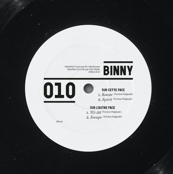 Binny - Shlagance EP - Vinyl Record 12" image 1