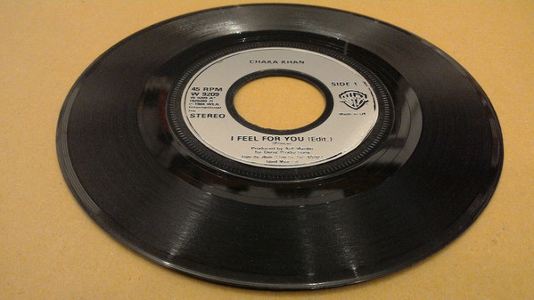 Chaka Khan - I Feel For You - Used Vinyl Record 7" image 1