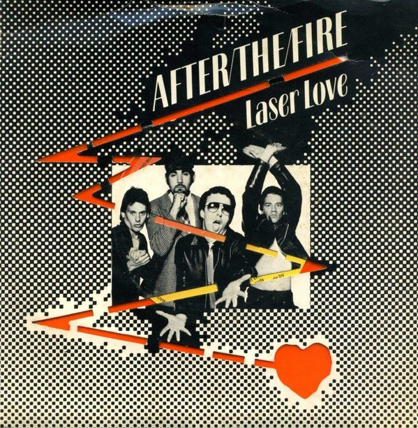 After The Fire - Laser Love - Used Vinyl Record 7" image 1