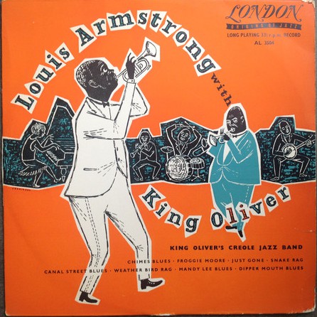 King Oliver's Creole - Louis Armstrong With King Oliver - Used Vinyl Re image 1