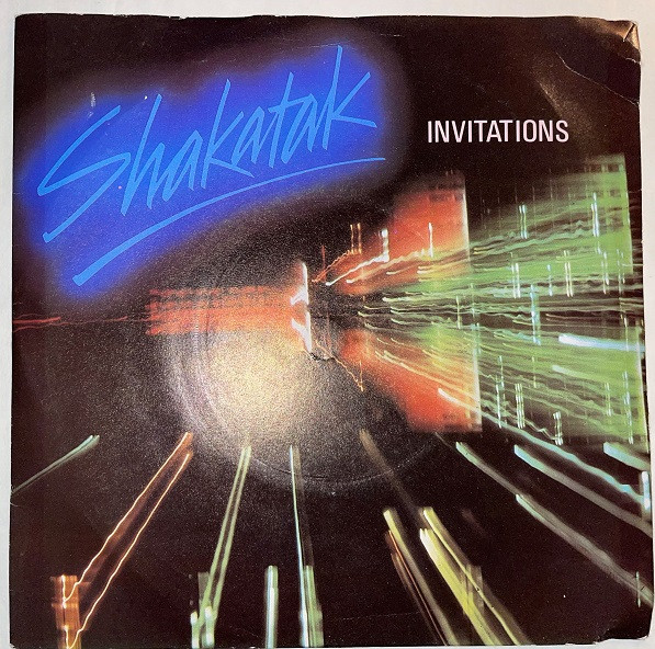 Shakatak - Invitations - Used Vinyl Record 7" image 1