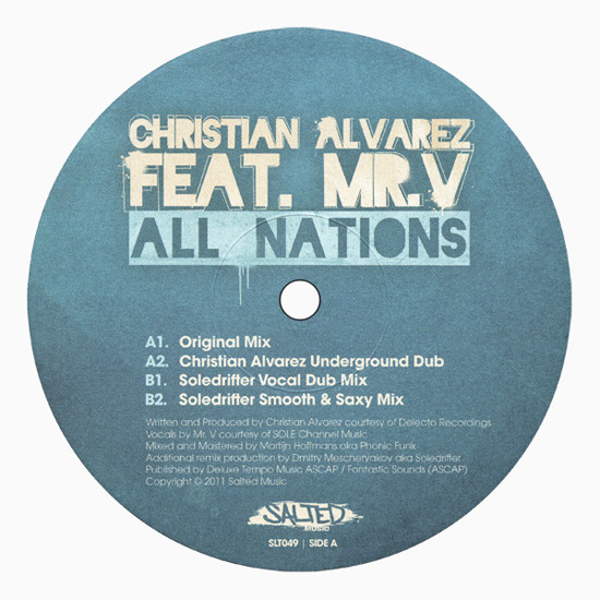Christian Alvarez - All Nations - Vinyl Record 12" image 1